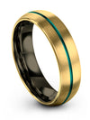 12th - Silk &amp; Fine Linen Wedding Anniversary Special Band 18K Yellow Gold - Charming Jewelers