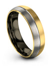 Luxury Wedding Bands Tungsten Bands for Female Carbide Couples Ring Couples 18K - Charming Jewelers