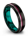 Wedding Bands Sets Ladies Tungsten Bands 6mm Wife and Wife Sets Niece Present - Charming Jewelers