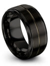 Weddings Band Black Tungsten Carbide for Woman&#39;s Boyfriend and Husband Sets - Charming Jewelers