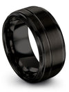 Unique Promise Rings Sets for Husband and Wife Nice Wedding Ring Black - Charming Jewelers