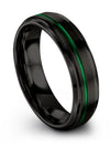 Wedding Rings Men Tungsten Wedding Band Set for Girlfriend and Wife Customized - Charming Jewelers