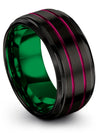 Weddings Band Sets for Fiance and Fiance Tungsten Wedding Rings Guys Marriage - Charming Jewelers