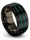 Woman&#39;s Promise Ring Tungsten Carbide Tungsten Carbide Ring for Guys Black - Charming Jewelers
