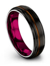 Tungsten Wedding Bands for Ladies Tungsten Band for Lady Custom Engraved Woman - Charming Jewelers