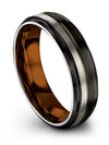Weddings Ring for Men&#39;s Tungsten Rings for Men Black Man