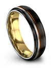 Simple Wedding Band for Guys Tungsten Carbide Band Female Promise Rings - Charming Jewelers