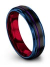 Wedding Bands Band Sets for Her and Fiance Tungsten Band Woman Mariage Bands - Charming Jewelers