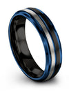 Wedding Rings Set for Fiance and Fiance Affordable Tungsten Carbide Rings - Charming Jewelers