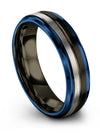 Islamic Wedding Rings Awesome Tungsten Band Black Simple Band for Male Fathers - Charming Jewelers