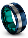 Matching Wedding Ring for Male and Mens Tungsten Ring for Guy Carbide Promise - Charming Jewelers