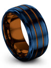Male Promise Bands Matching Tungsten Band for Couples
