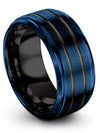 Wedding Rings Set Tungsten Polished Ring for Woman Personalized Promise Bands - Charming Jewelers