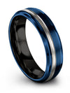 Tungsten Mens Wedding Bands One of a Kind Band Girlfriend and Her Promise Bands - Charming Jewelers
