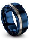 Woman Anniversary Band Tungsten Fiance and Him Tungsten Wedding Band Promise - Charming Jewelers