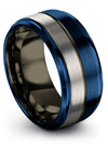 Metal Wedding Band for Ladies Awesome Wedding Rings Male Love Ring Gifts - Charming Jewelers
