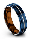 Ladies Simple Wedding Band Tungsten Promise Ring for Guys Promise Bands - Charming Jewelers