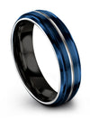 Man Matte Anniversary Band Tungsten Carbide Engraved Ring Matching Promise - Charming Jewelers