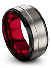 Wedding Band for Men Wedding Band Sets for Wife and Wife Tungsten Engagement - Charming Jewelers
