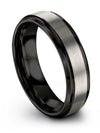 Woman Wedding Ring Rings Wedding Bands for Woman&#39;s Tungsten Carbide Grey - Charming Jewelers