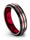 Wedding Band for Boyfriend Grey Dainty Wedding Ring Engagement Men Ring - Charming Jewelers