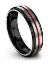 Guy Engagement Guy and Wedding Rings Exclusive Tungsten Bands Grey Engraved - Charming Jewelers