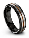 Guy Unique Promise Band Wedding Band for Female Tungsten Carbide Couple Bands - Charming Jewelers
