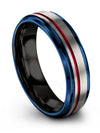 Guy Promise Rings Customize Men&#39;s Grey Black Tungsten Wedding Bands Promise - Charming Jewelers