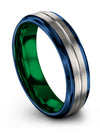Girlfriend and His Wedding Bands Sets Tungsten Bands for Woman&#39;s Islamic Bands - Charming Jewelers