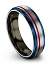 Wedding Set Man Special Wedding Band Marriage Band Set Cute Engagement Bands - Charming Jewelers