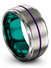 Mens Tungsten Promise Rings Sets Dainty Tungsten Bands Grey Engagement Womans - Charming Jewelers