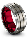 Wedding and Engagement Womans Rings Sets Fiance and Girlfriend Tungsten Carbide - Charming Jewelers