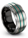 Wedding Couple Ring Set Tungsten Wedding Rings Set for Her