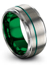 Simple Wedding Band Tungsten Ring Band for Female Rings Set Engagement Man - Charming Jewelers