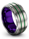 Tungsten Promise Band Sets for Womans Tungsten Engagement Men Ring for Male - Charming Jewelers