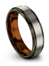 Customized Promise Band Tungsten Her and Him Wedding Band Sets Ring Set Unusual - Charming Jewelers