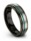 Tungsten Female Wedding Band Wedding Bands Set Tungsten Grey Rings Sets Bands - Charming Jewelers