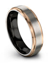 Men&#39;s Wedding Grey Rings Tungsten Carbide Bands Brushed Best Friends Set - Charming Jewelers