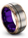 Guys Soulmate Wedding Ring Girlfriend and Fiance Tungsten Wedding Ring Sets - Charming Jewelers