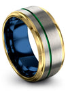 Simple Wedding Jewelry Engraved Tungsten Couples Band Rings for Couples - Charming Jewelers