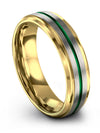 Engraved Wedding Bands Tungsten Wedding Bands for Couples Promise Ring - Charming Jewelers