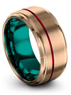 18K Rose Gold Wedding Rings Woman&#39;s Wedding Ring 18K Rose