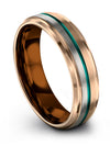 6mm Wedding Rings Lady Exclusive Wedding Ring Ladies 18K Rose Gold Ring Fashion - Charming Jewelers