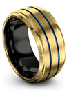 Engraved Wedding Rings for Him Wedding Band Set for Girlfriend and His Tungsten - Charming Jewelers
