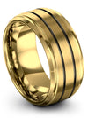 Couple Wedding Band for Him and His Tungsten Rings Couples Set I Promise Mens - Charming Jewelers