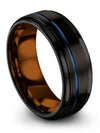Tungsten Wedding Tungsten His and Fiance Wedding Bands Sets Engagement Female - Charming Jewelers