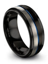Female Promise Band Sets Tungsten Band Natural Man Unique Band Guys Rings - Charming Jewelers