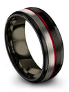Wedding Sets Wife and Wife Tungsten Band His and Boyfriend Husband Day Black - Charming Jewelers