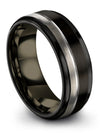 Simple Wedding Ring Sets Girlfriend and His Tungsten Band