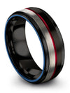 Plain Promise Ring Sets for Husband and Fiance Tungsten Ring Sets for Couples - Charming Jewelers